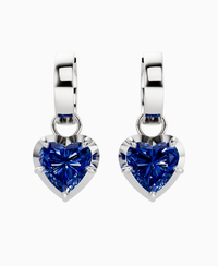 Royal Blue Lab Sapphire / Heart / 2ct