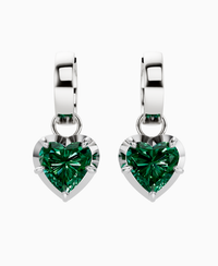 Zambian Lab Emerald / Heart / 2ct