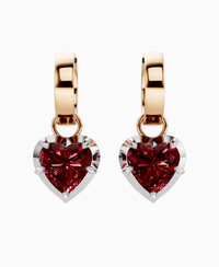 Pigeon Blood Lab Ruby / Heart / 2ct
