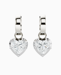 White Lab Diamond / Heart / 2ct