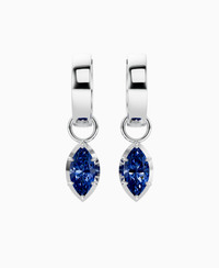 Royal Blue Lab Sapphire / Marquise / 0.5ct