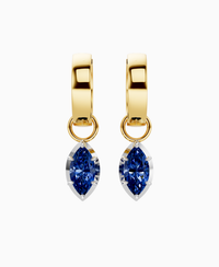Royal Blue Lab Sapphire / Marquise / 0.5ct