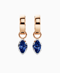 Royal Blue Lab Sapphire / Marquise / 0.5ct
