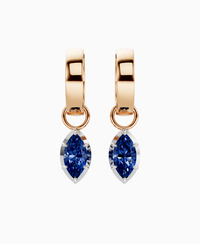 Royal Blue Lab Sapphire / Marquise / 0.5ct