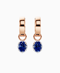 Royal Blue Lab Sapphire / Oval / 0.5ct