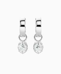White Lab Diamond / Oval / 0.5ct