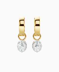 White Lab Diamond / Oval / 0.5ct