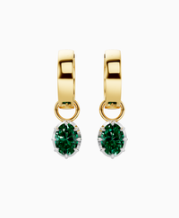Zambian Lab Emerald / Oval / 0.5ct