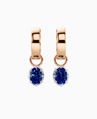 Royal Blue Lab Sapphire / Oval / 0.5ct