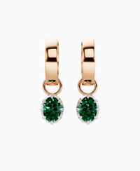 Zambian Lab Emerald / Oval / 0.5ct
