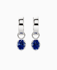 Royal Blue Lab Sapphire / Oval / 0.5ct