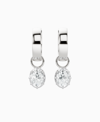 White Lab Diamond / Oval / 0.5ct