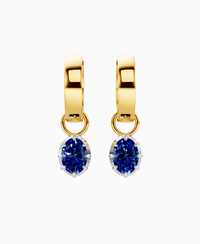 Royal Blue Lab Sapphire / Oval / 0.5ct