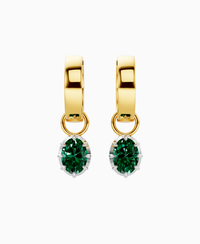 Zambian Lab Emerald / Oval / 0.5ct