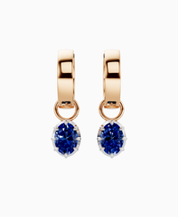 Royal Blue Lab Sapphire / Oval / 0.5ct