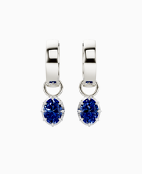 Royal Blue Lab Sapphire / Oval / 0.5ct