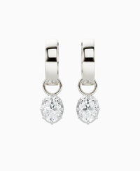 White Lab Diamond / Oval / 0.5ct