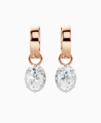 White Lab Diamond / Oval / 1ct