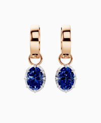 Royal Blue Lab Sapphire / Oval / 1ct