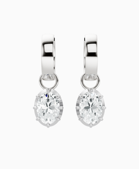 White Lab Diamond / Oval / 1ct