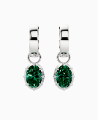 Zambian Lab Emerald / Oval / 1ct