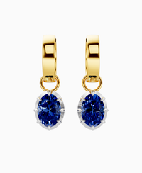 Royal Blue Lab Sapphire / Oval / 1ct