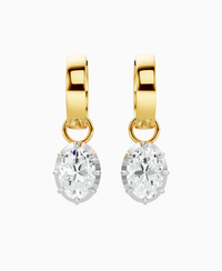 White Lab Diamond / Oval / 1ct