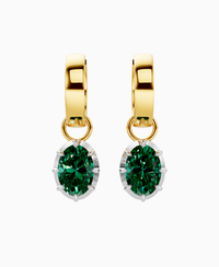 Zambian Lab Emerald / Oval / 1ct