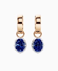 Royal Blue Lab Sapphire / Oval / 1ct