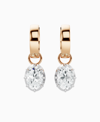 White Lab Diamond / Oval / 1ct