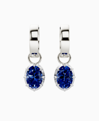 Royal Blue Lab Sapphire / Oval / 1ct