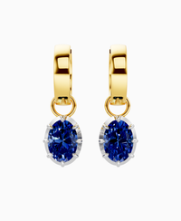 Royal Blue Lab Sapphire / Oval / 1ct