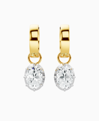 White Lab Diamond / Oval / 1ct