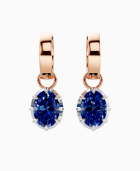 Royal Blue Lab Sapphire / Oval / 1.5ct