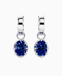 Royal Blue Lab Sapphire / Oval / 1.5ct