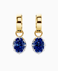 Royal Blue Lab Sapphire / Oval / 1.5ct