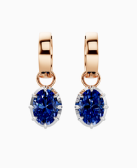 Royal Blue Lab Sapphire / Oval / 1.5ct
