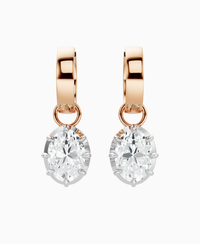 White Lab Diamond / Oval / 1.5ct