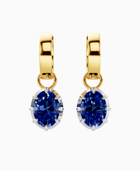 Royal Blue Lab Sapphire / Oval / 1.5ct