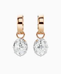 White Lab Diamond / Oval / 1.5ct