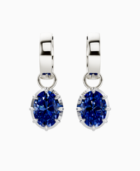 Royal Blue Lab Sapphire / Oval / 1.5ct