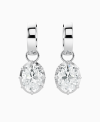 White Lab Diamond / Oval / 2ct