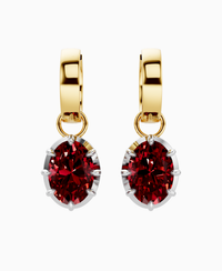 Pigeon Blood Lab Ruby / Oval / 2ct
