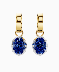 Royal Blue Lab Sapphire / Oval / 2ct