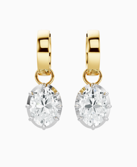 White Lab Diamond / Oval / 2ct