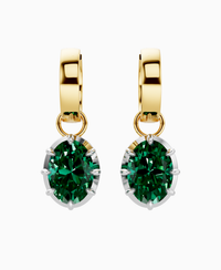 Zambian Lab Emerald / Oval / 2ct