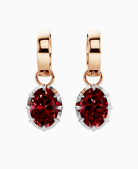 Pigeon Blood Lab Ruby / Oval / 2ct
