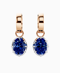 Royal Blue Lab Sapphire / Oval / 2ct