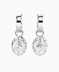 White Lab Diamond / Oval / 2ct