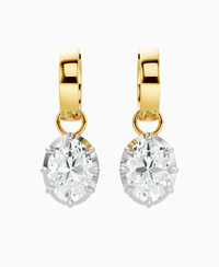 White Lab Diamond / Oval / 2ct